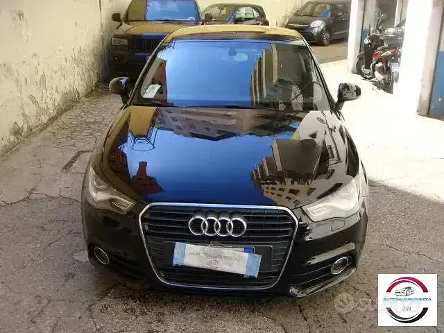 Usata Audi A1 Ambition 105 CV (77 kW) 2012 Nero Utilitaria