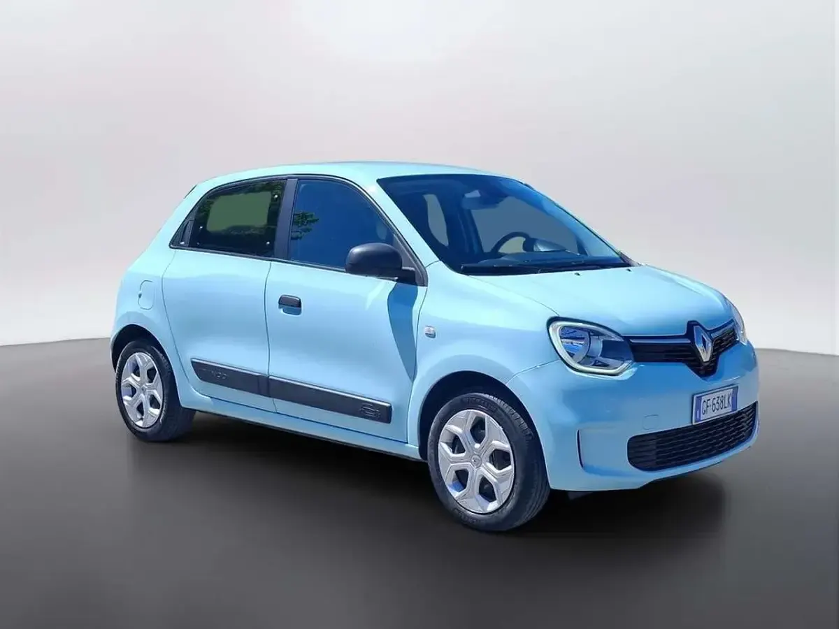Usata Renault Twingo Life 65 CV (47 kW) 2021 Blu Utilitaria