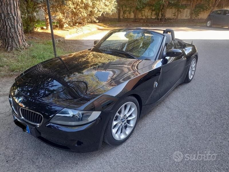 Usata BMW Z4 170 CV (125 kW) 2004 Nero Cabrio