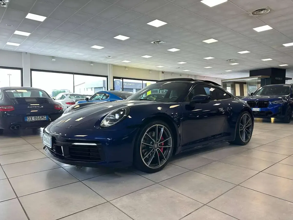 Usata Porsche 911 Carrera S 450 CV (330 kW) 2020 Blu/azzurro Coupé
