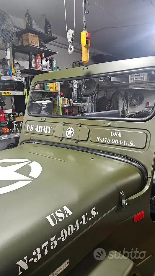 Usata Jeep CJ 1970 Verde