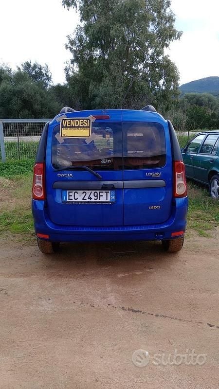 Usata Dacia Logan 70 CV (51 kW) 2010 Blu Station wagon