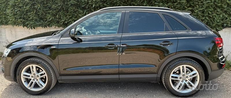 Usata Audi Q3 S-Line 140 CV (102 kW) 2015 Nero SUV