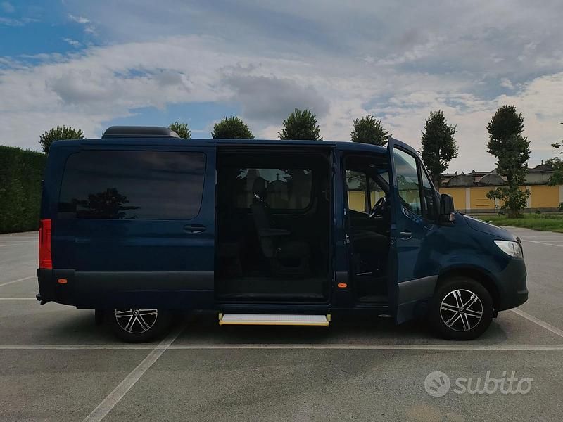 Usata Mercedes Sprinter 170 CV (125 kW) 2024 Blu Furgone