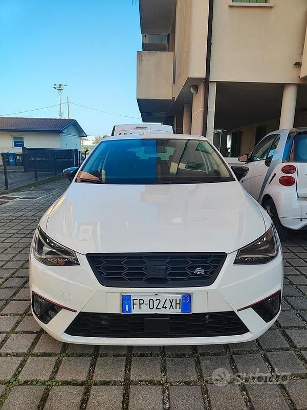 Usata Seat Ibiza FR 95 CV (69 kW) 2018 Bianco Utilitaria