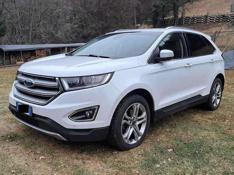 Usata Ford Edge Titanium S 209 CV (153 kW) 2017 Bianco SUV