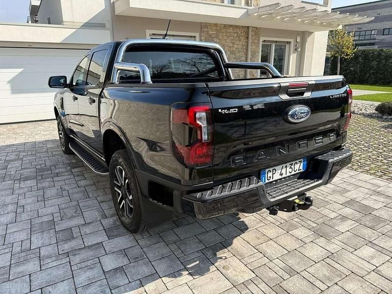 Usata Ford Ranger Limited 205 CV (150 kW) 2023 Nero Pick-up
