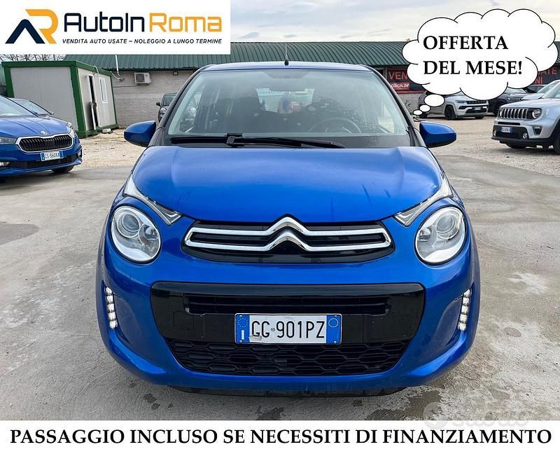 Usata Citroën C1 Shine 72 CV (52 kW) 2021 Blu Utilitaria