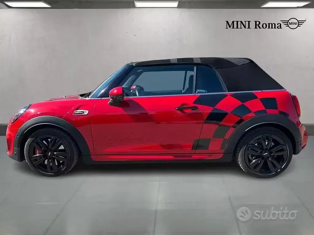 Usata Mini John Cooper Works Cabriolet 231 CV (169 kW) 2019 Rosso Cabrio