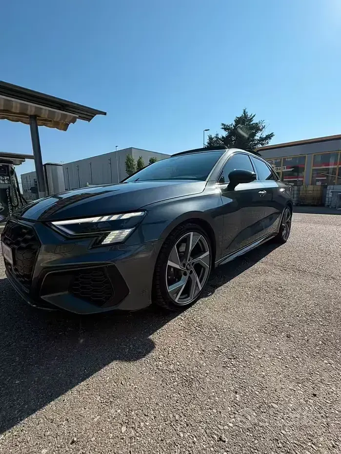 Usata Audi S3 Sport 310 CV (228 kW) 2020 Grigio Berlina
