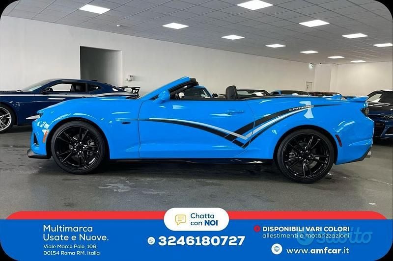 Usata Chevrolet Camaro 2022 Blu Cabrio