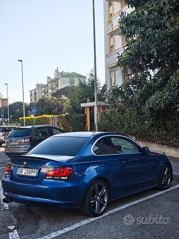 Usata BMW 123 Coupé M Performance 204 CV (150 kW) 2008 Blu Coupé
