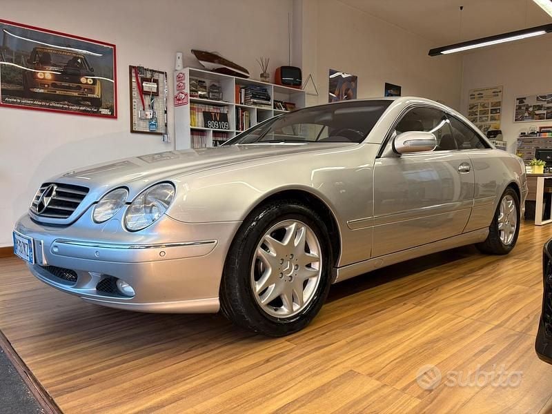 Grigio Usata 2000 Mercedes CL500 Coupé | 18.500 € (Buon prezzo) - Immagine 1/4