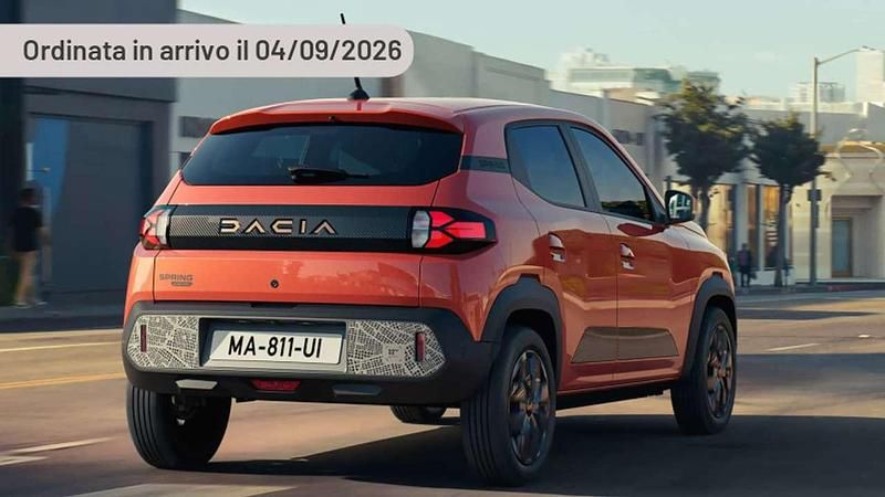 Nuova Dacia Spring Expression 19 kW (26 CV) 2026 Argento Utilitaria