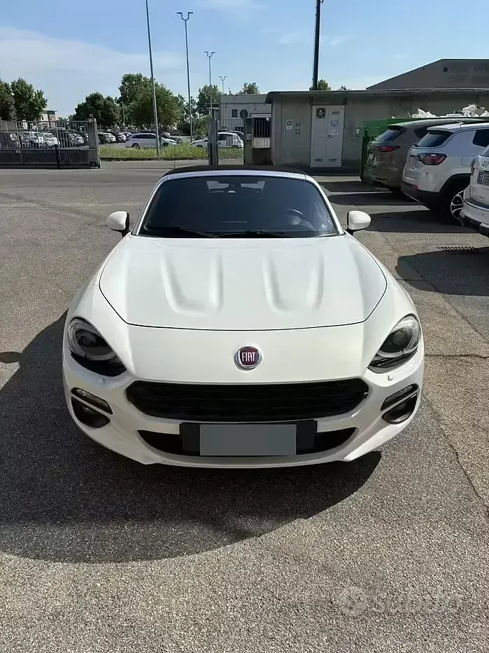 Usata Fiat 124 Spider 140 CV (102 kW) 2016 Bianco Cabrio