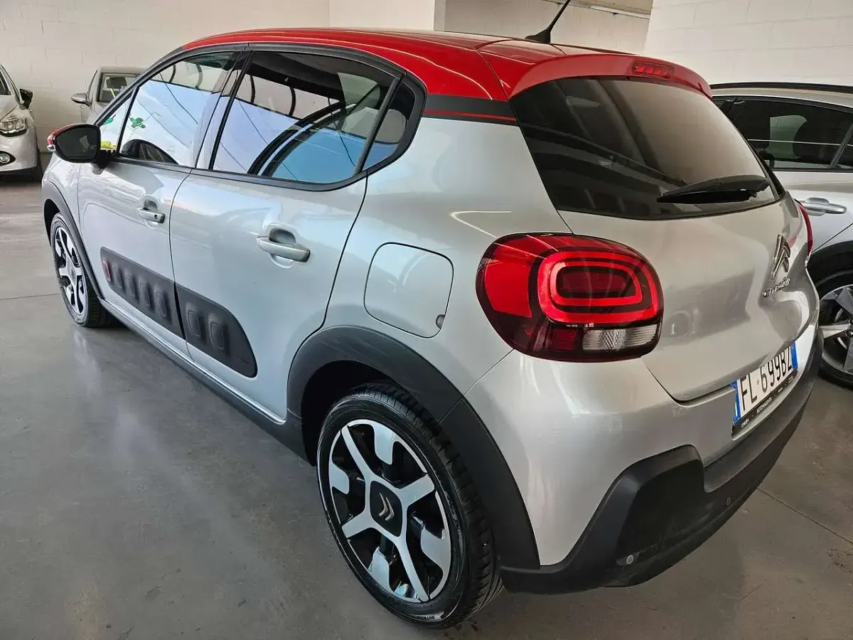 Usata Citroën C3 PureTech 82 CV (60 kW) 2017 Argento Berlina