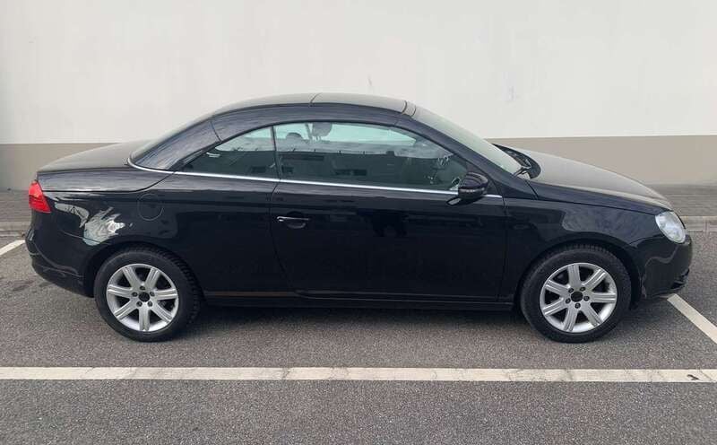 Begagnad VW Eos 122 HK (89 kW) 2009 Svart Cab