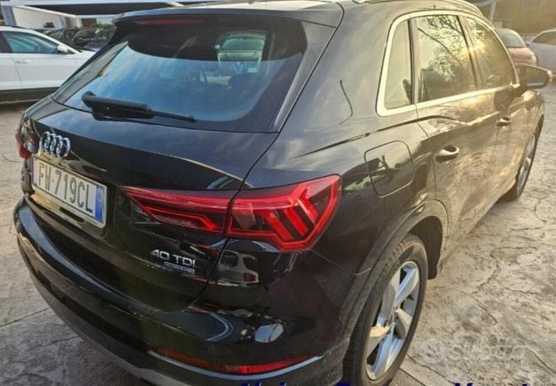 Usata Audi Q3 190 CV (139 kW) 2019 Nero SUV
