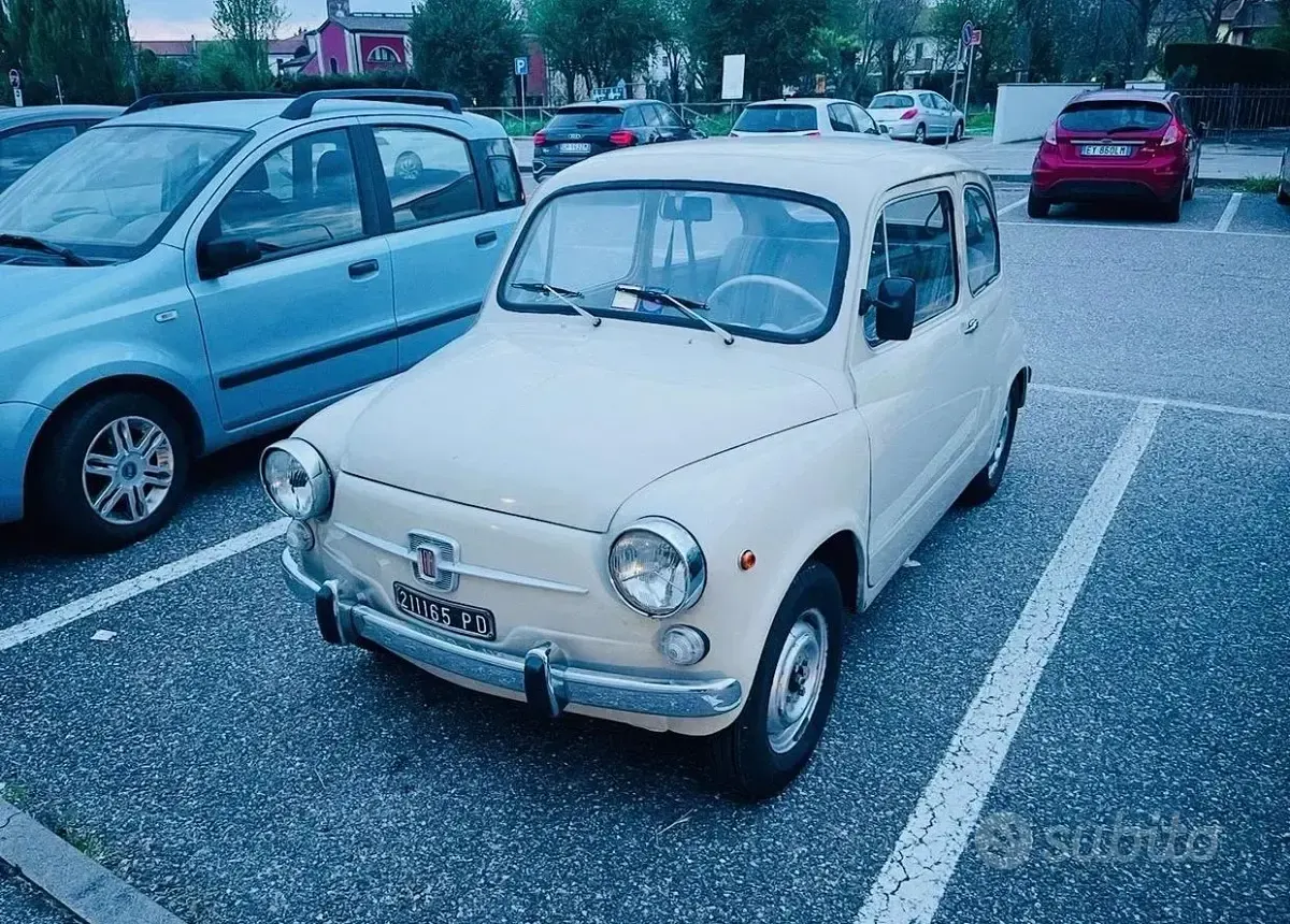 Usata Fiat 600D 31 CV (22 kW) 1960 Utilitaria