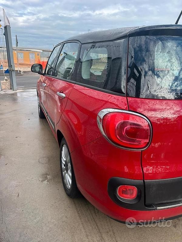 Usata Fiat 500 Living 85 CV (62 kW) 2015 Rosso Utilitaria
