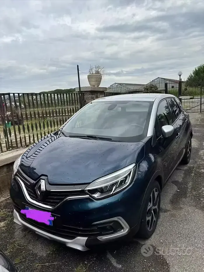 Usata Renault Captur 131 CV (96 kW) 2019 Blu SUV