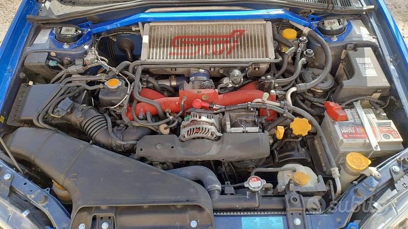 Usata Subaru Impreza 280 CV (205 kW) 2006 Blu Berlina
