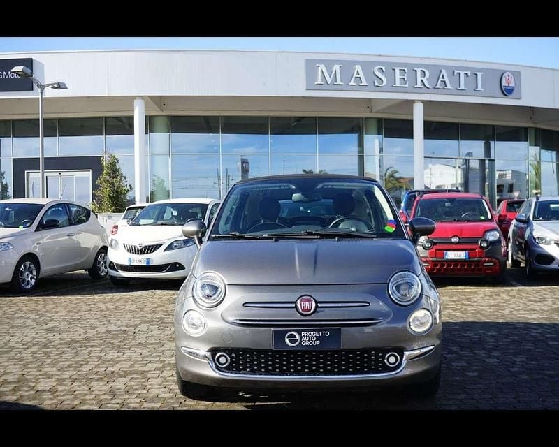 Usata Fiat 500C Lounge 69 CV (50 kW) 2017 Grigio met Cabrio