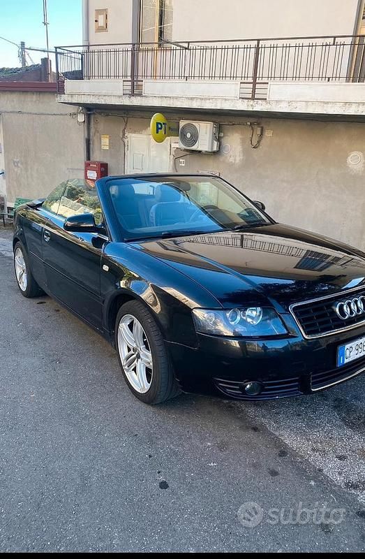 Usata Audi A4 Cabriolet 163 CV (119 kW) 2003 Nero Cabrio