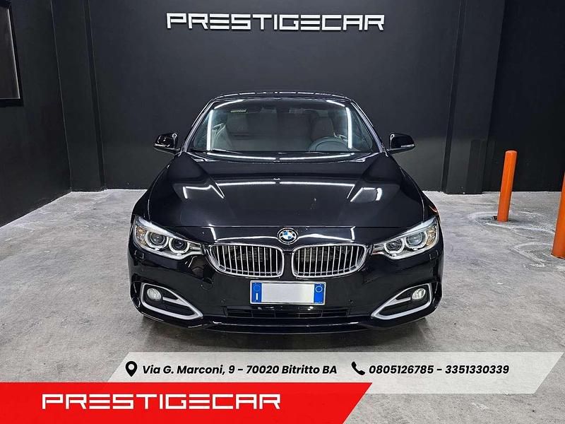 Usata BMW 420 184 CV (135 kW) 2014 Nero Cabrio