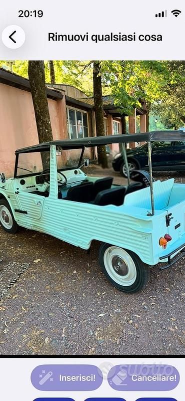 Usata Citroën Méhari 1970 Verde Cabrio