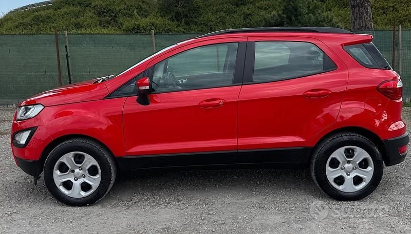 Usata Ford Ecosport 100 CV (73 kW) 2019 Rosso SUV