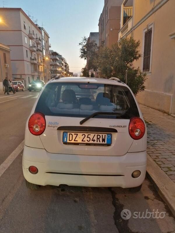 Usata Chevrolet Matiz 52 CV (38 kW) 2009 Bianco Utilitaria