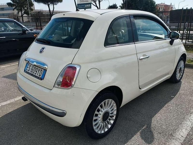 Usata Fiat 500 Lounge 69 CV (50 kW) 2013 Bianco Utilitaria