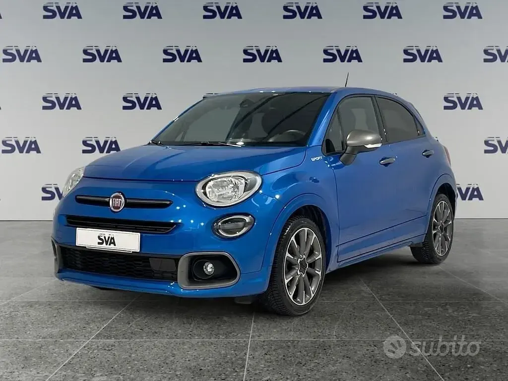 Usata Fiat 500X Sport 130 CV (95 kW) 2022 Bluazzurro SUV