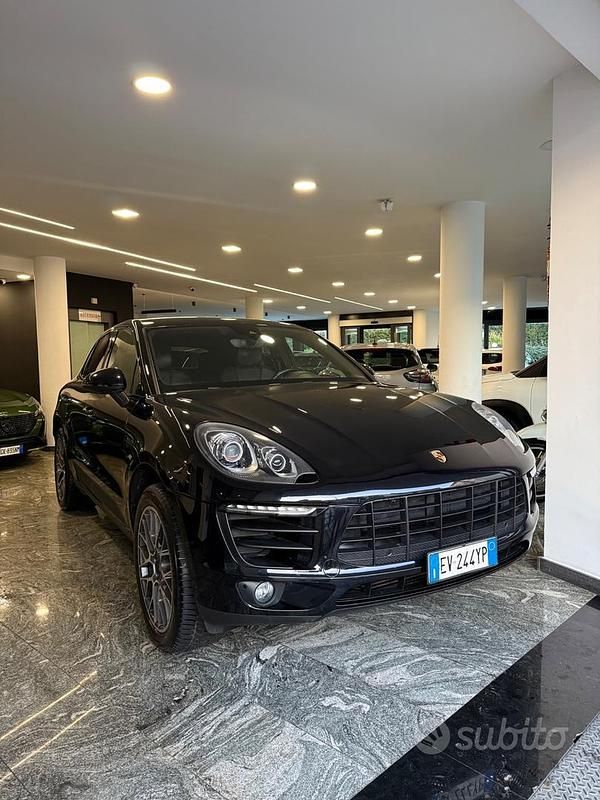 Usata Porsche Macan 250 CV (183 kW) 2014 Nero SUV