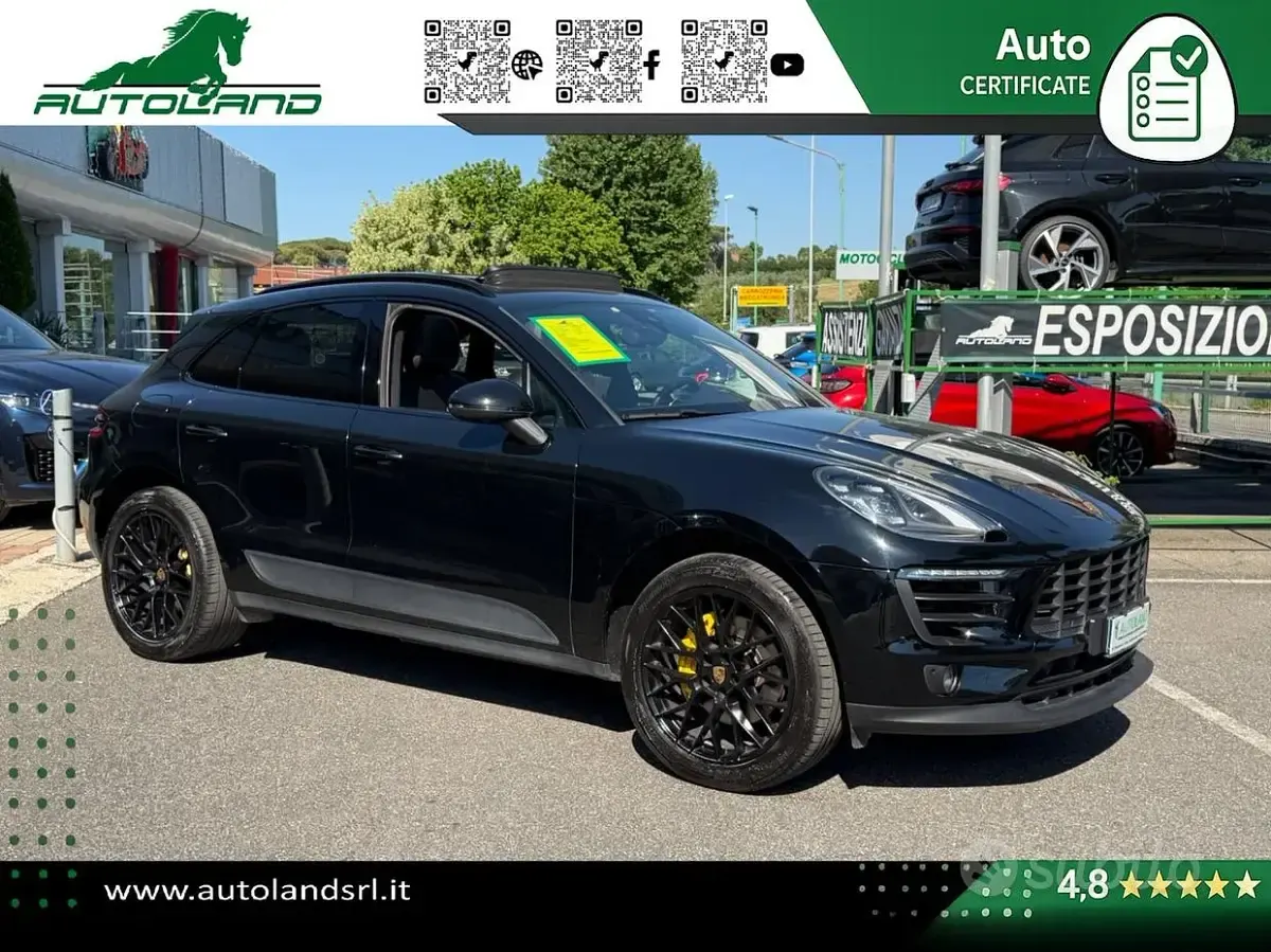 Usata Porsche Macan 258 CV (189 kW) 2018 Nero SUV