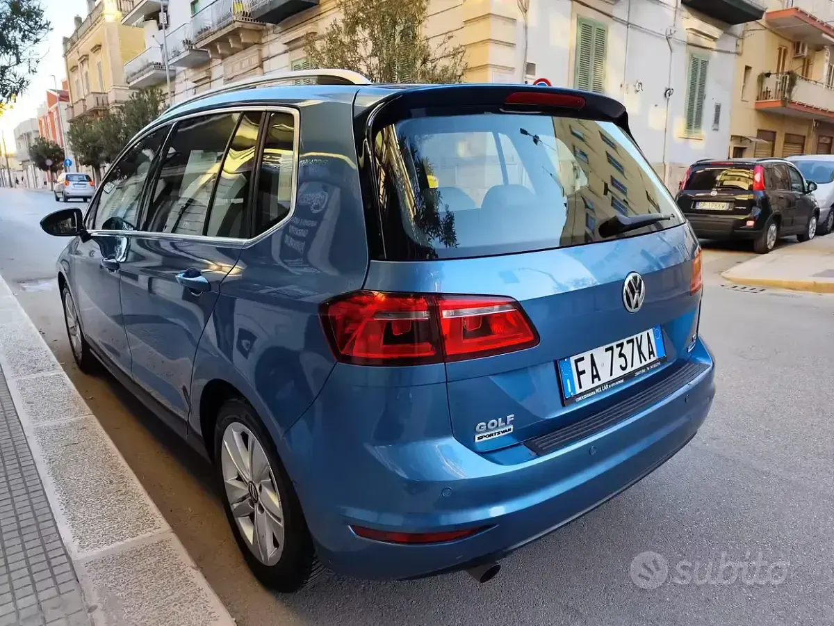 Brugt VW Golf VII Comfortline 110 HK (80 kW) 2015 Blå Sedan