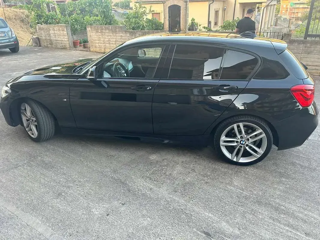 Usata BMW 118 M Sport 150 CV (110 kW) 2017 Nero Berlina