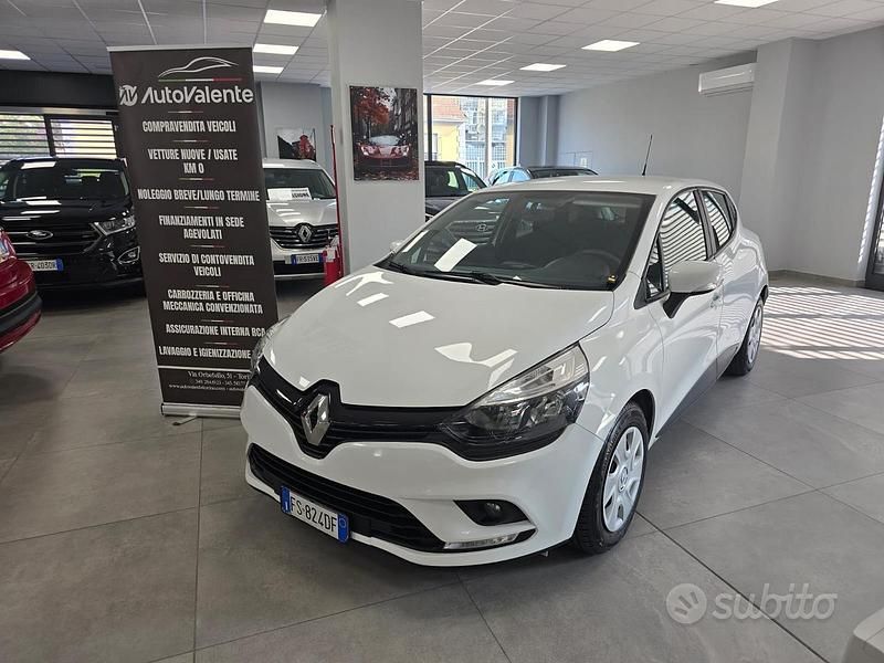 Usata Renault Clio IV Life 75 CV (55 kW) 2018 Bianco Berlina