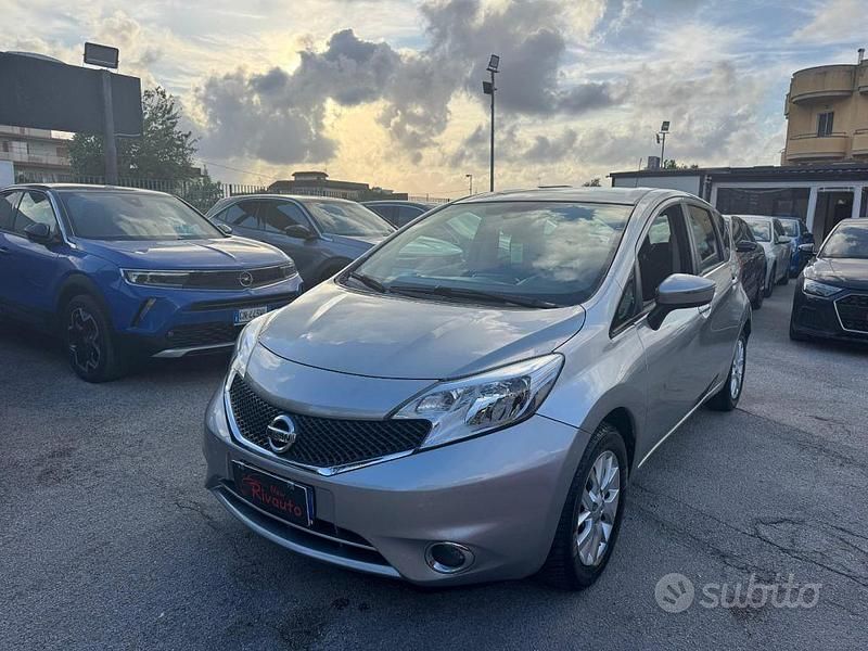 Usata Nissan Note Acenta 89 CV (65 kW) 2014 Grigio Monovolume