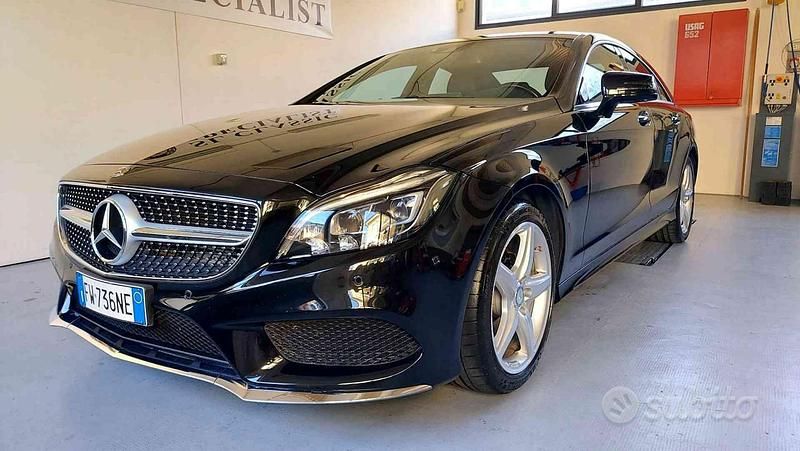 Usata Mercedes CLS250 AMG 204 CV (150 kW) 2015 Nero metallizzato metallizzato Berlina