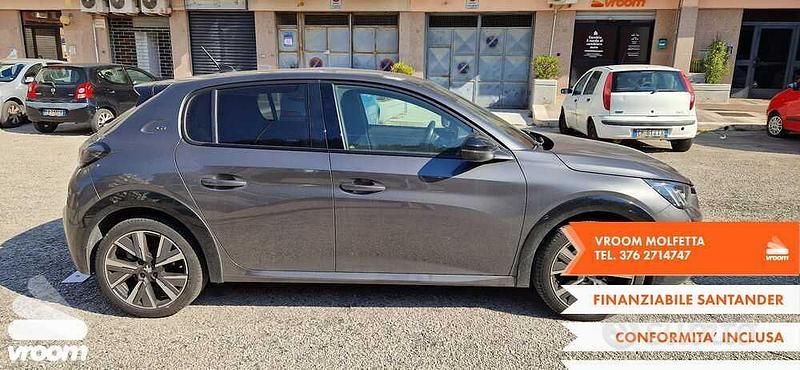Usata Peugeot 208 100 CV (73 kW) 2023 Grigio Utilitaria