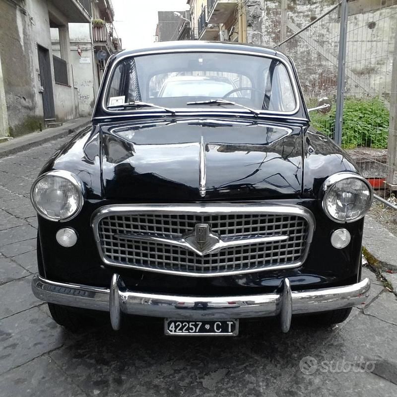 Usata Fiat 1100 1950 Nero Berlina