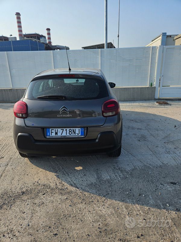 Usata Citroën C3 102 CV (75 kW) 2019 Grigio Utilitaria