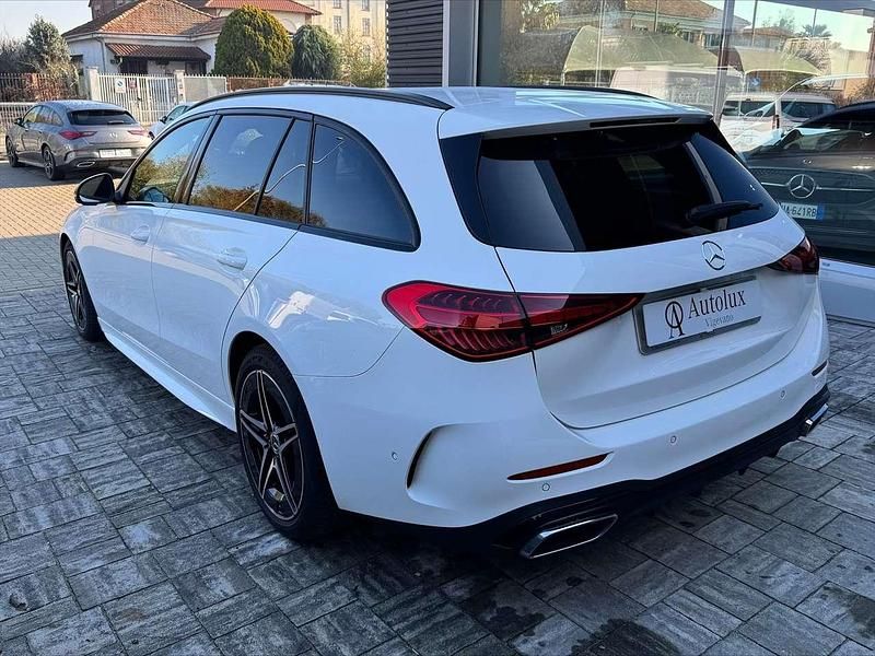 Usata Mercedes C220 Advanced 197 CV (144 kW) 2024 Bianco polare Station wagon