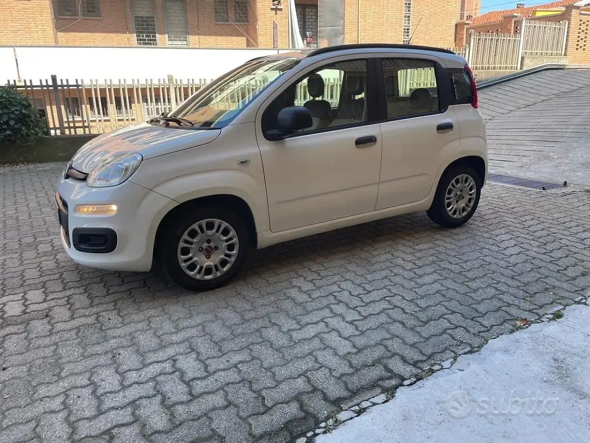 Usata Fiat Panda Easy 69 CV (50 kW) 2014 Bianco Utilitaria