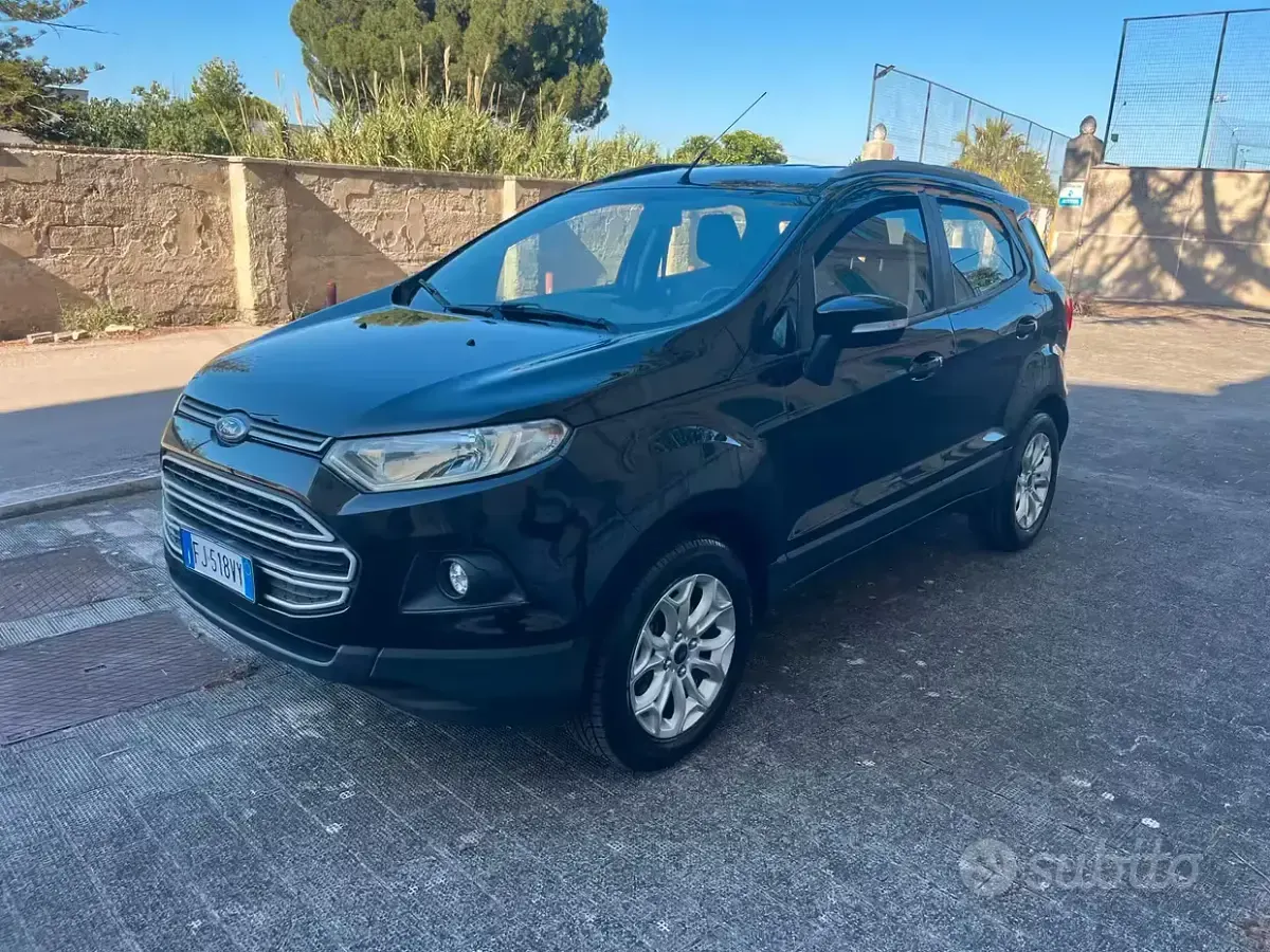 Usata Ford Ecosport Titanium 95 CV (69 kW) 2017 Nero SUV