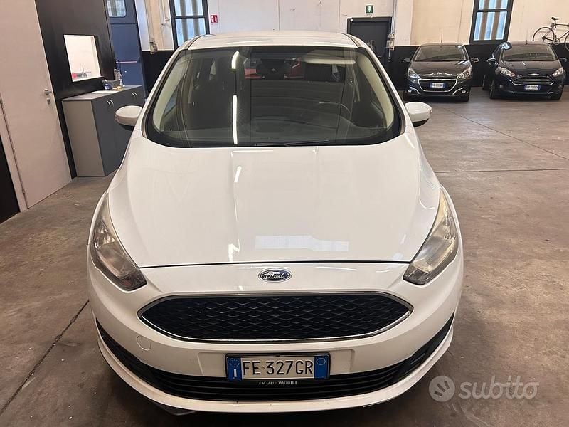 Usata Ford C-MAX Titanium 120 CV (88 kW) 2016 Bianco Monovolume