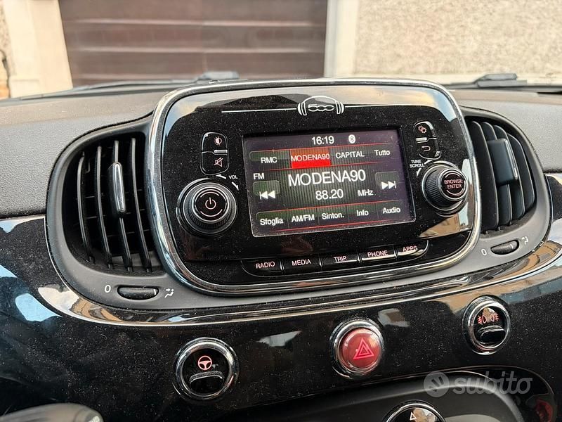 Usata Fiat 500 2016 Nero
