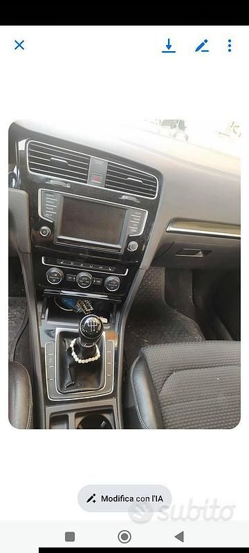 Usata VW Golf VII 110 CV (80 kW) 2016 Berlina